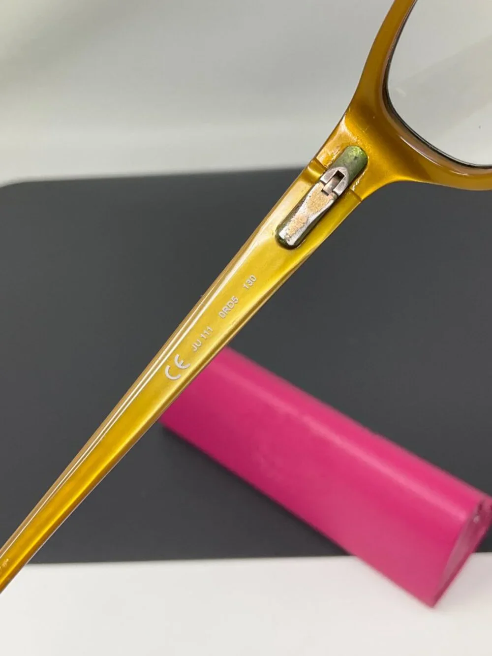 Juicy Couture JU111 tortoise shell eyeglass frames with case‎